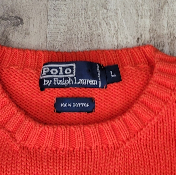 Polo by Ralph Lauren sweater men's large @C7 - Picture 4 of 6